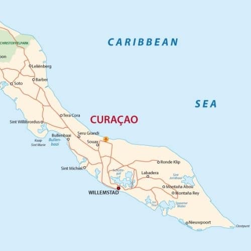 Vliegtijd naar Curaçao